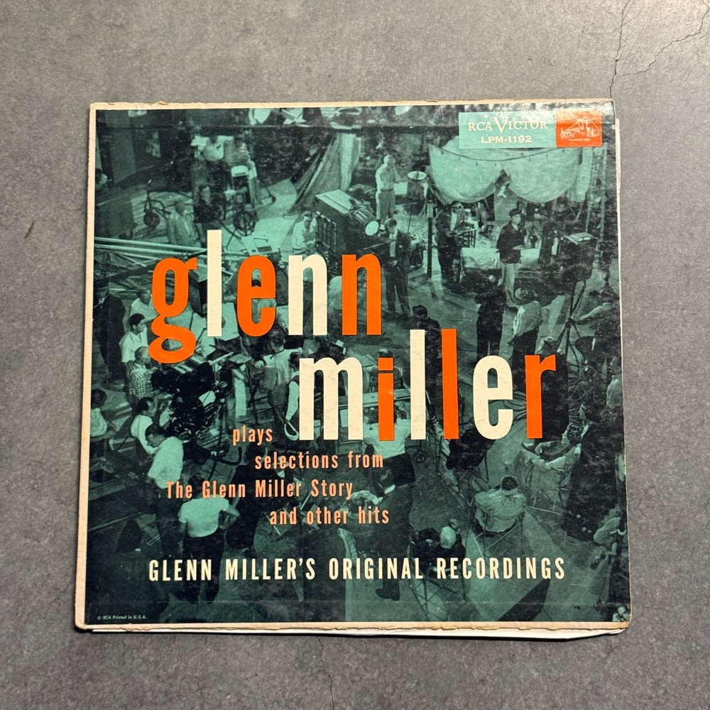 Glenn Miller Plays Selections From The Glenn Miller Story Vinyl LP RCA LPM-1192